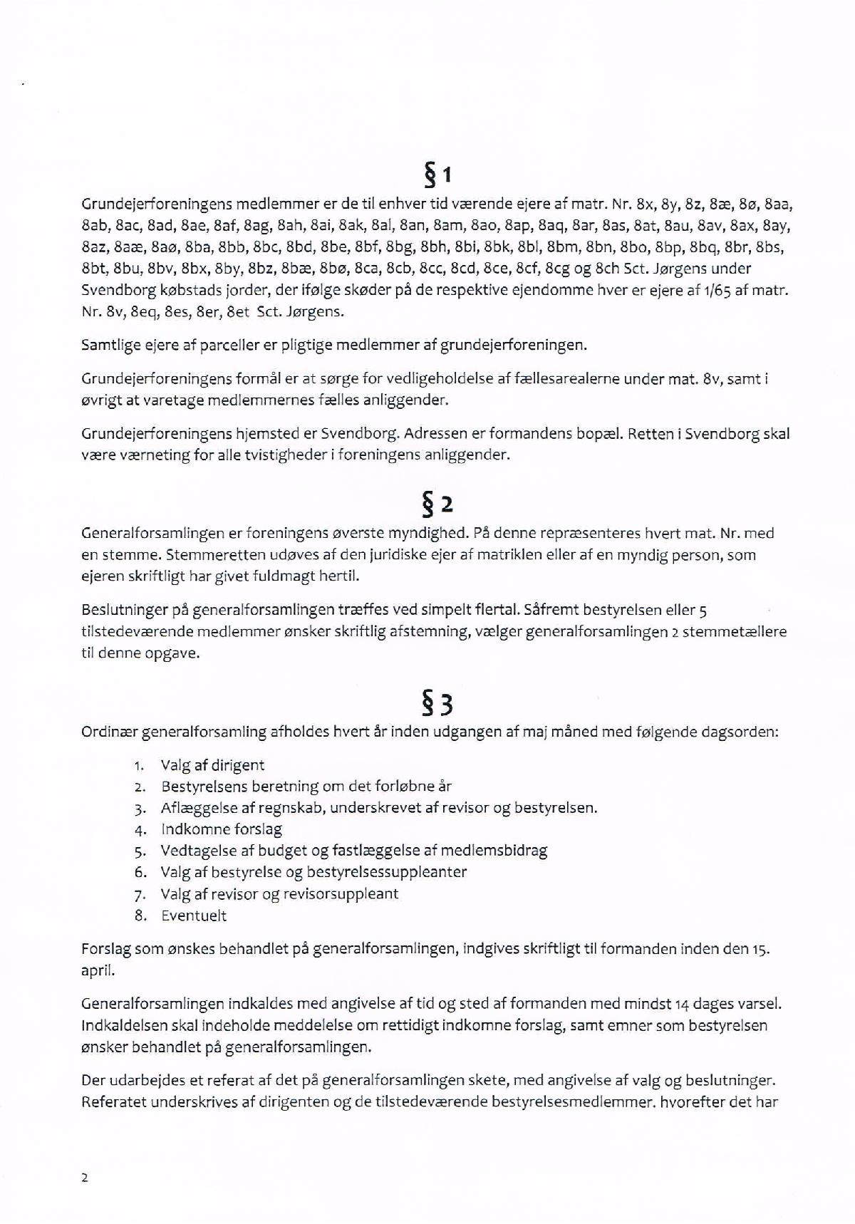 vedtægter for Wandallsjordenes Grundejerforening 2020 page 002